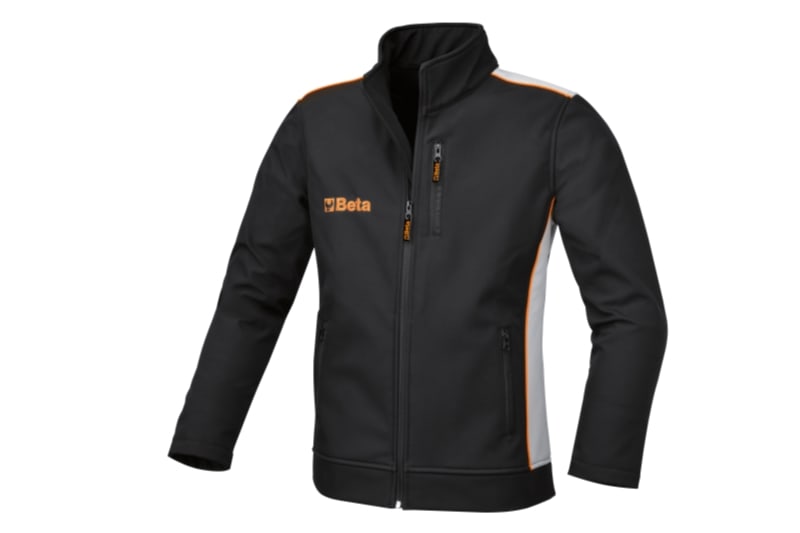 BETA - Softshell in tessuto poliestere 100%, 320g, composto da tre strati, guscio esterno in microfibra, membrana intermedia impermeabile e traspirante, SOFTSHELL TOP LINE L.