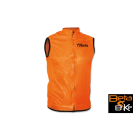 BETA - Gilet antivento in tessuto accoppiato traspirante con zip lunga e tasca bike M.