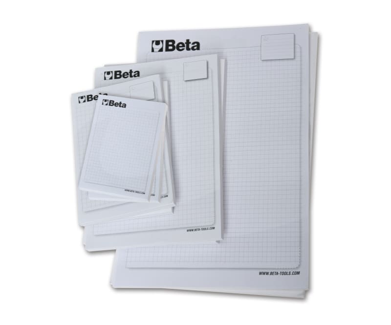 BETA - Set di 10 block notes Beta 15x21 B.
