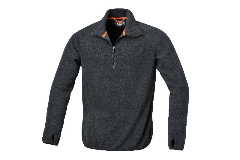 BETA - MICRO PILE 180GR. ZIP CORTA BLACK TG.XL