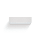 INGEGNERIE MECCANICHE - RECTA APPLIQUE MONO BIANCO 20W ASIM. 300