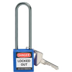BRADY - Lucchetti di sicurezza compatti Brady con arco da 75 mm – chiavi diverse