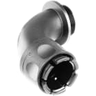 LEGRAND - Raccordo LGP 90° filetto plastico. Diametro 36mm