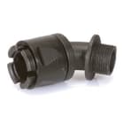 LEGRAND - Raccordo LGP 45° filetto plastico. Diametro 29 mm
