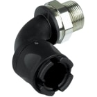 LEGRAND - Raccordo LGP 90° filetto metallico. Diametro 48 mm