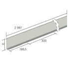 LEGRAND - Separatore lunghezza 3 m