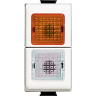 BTICINO - Portalampada doppio colore bianco per lampade 24V