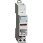 LEGRAND - Pulsante 1NC con Led rosso - 20A - 110/400V - 1 modulo DIN