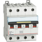 LEGRAND - Interruttore magnetotermico modulare BTDIN160 4P curva C - In= 6A