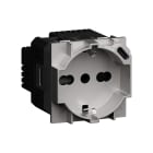 BTICINO - Presa standard Italia P40 con caricatore USB integrato