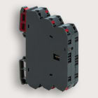 CABUR - Convertitore analogico programmabile 14-16 range/uscita 3_range, alimentazione 230V.