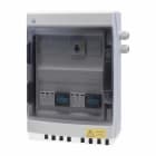 CABUR - Quadro di stringa DC/AC trifase, 2 stringhe/2 uscite 1000V 25A MGT. 16A 3P+N.