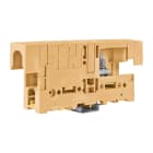 CABUR - Morsetto di potenza, collegamento barra/barra 240mm2, da guida, colore beige.