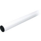 CAME - Asta tubolare in alluminio verniciato bianco, Ø 100 mm, lunghezza 6850 mm.