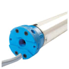 CAME - Motoriduttore 230 V AC con finecorsa meccanico e ricevitore radio 433,92 MHz incorporato, tubolare con radio 433,92 MHz e coppia 10 Nm.