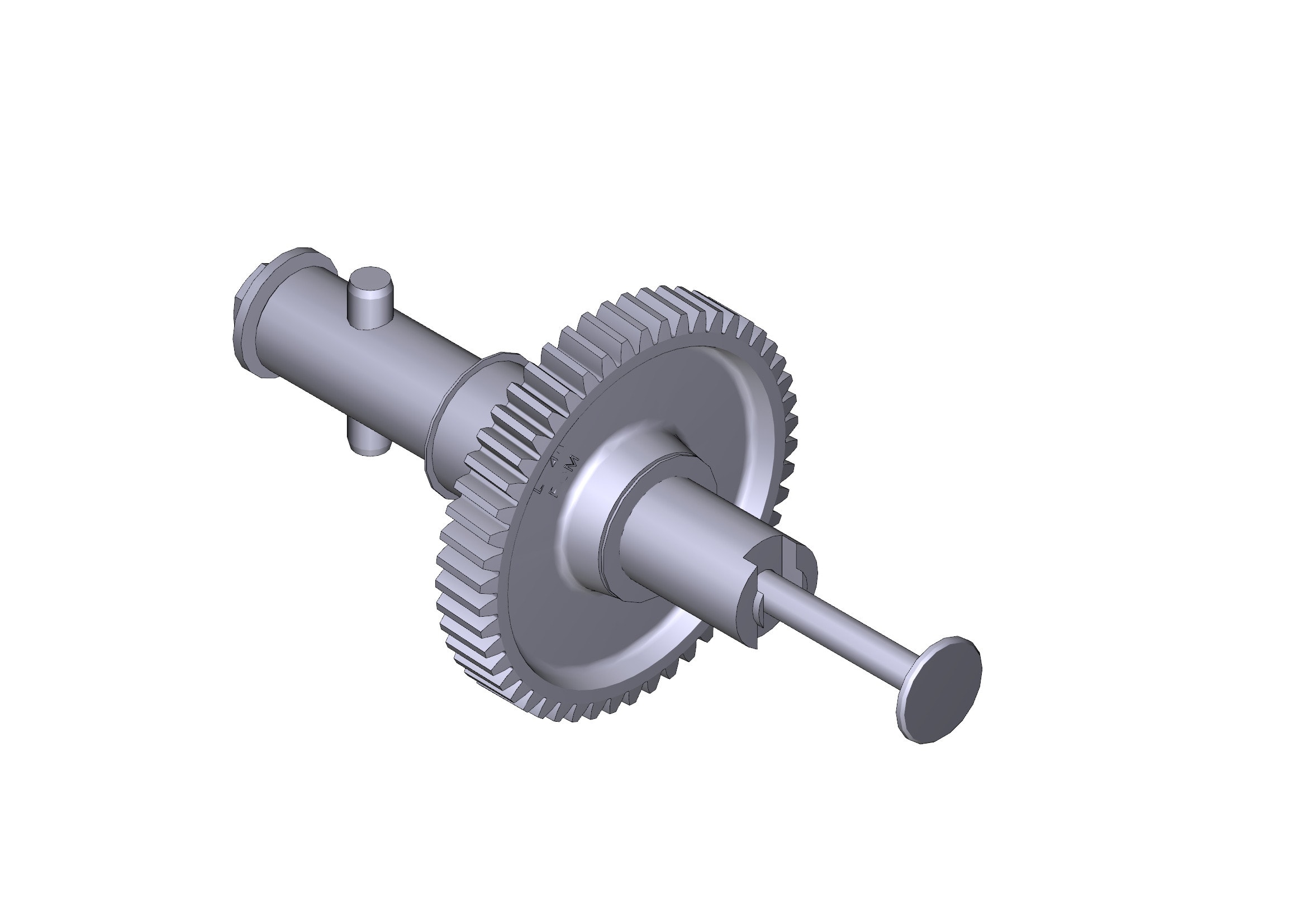 CAME - albero lento per automazione completa di scheda elettronica bx-243