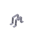 CAME - Staffe di fissaggio a soffitto motoriduttore V6000.