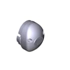 CAME - Tappo asta per asta a sezione semiellittica in alluminio G03750 G03752.