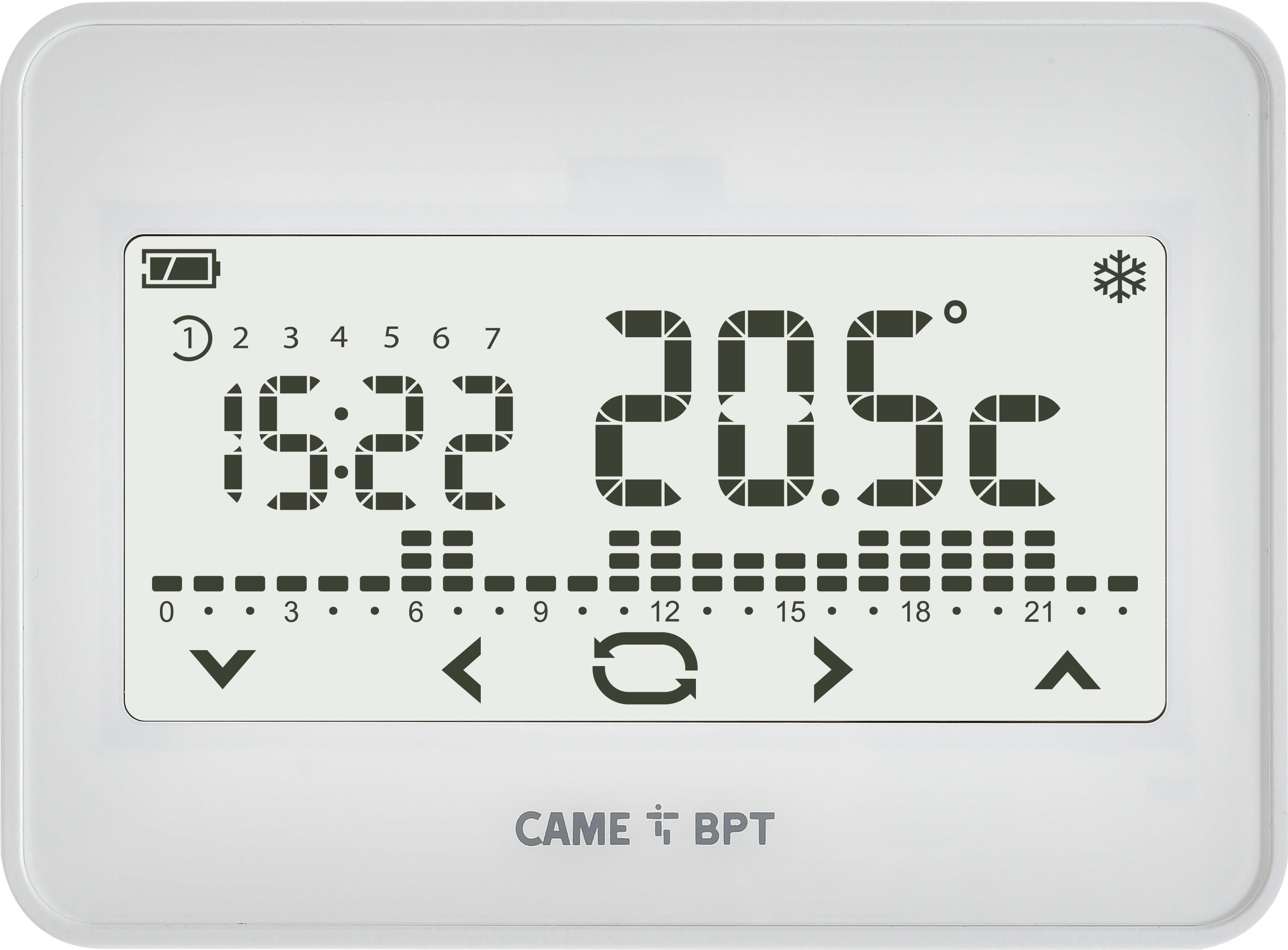 BPT - Cronotermostato touch TH/550 WH WL.