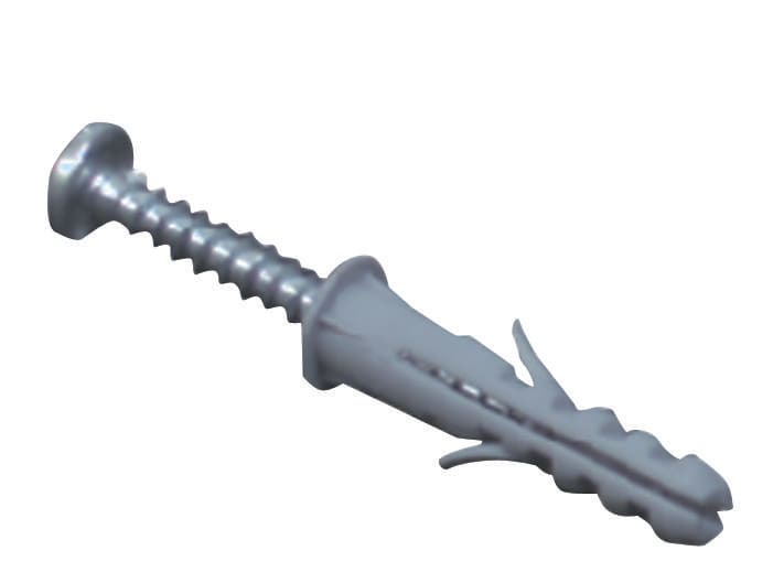 CANALPLAST - TASSELLI D.4 CON VITI IN NYLON