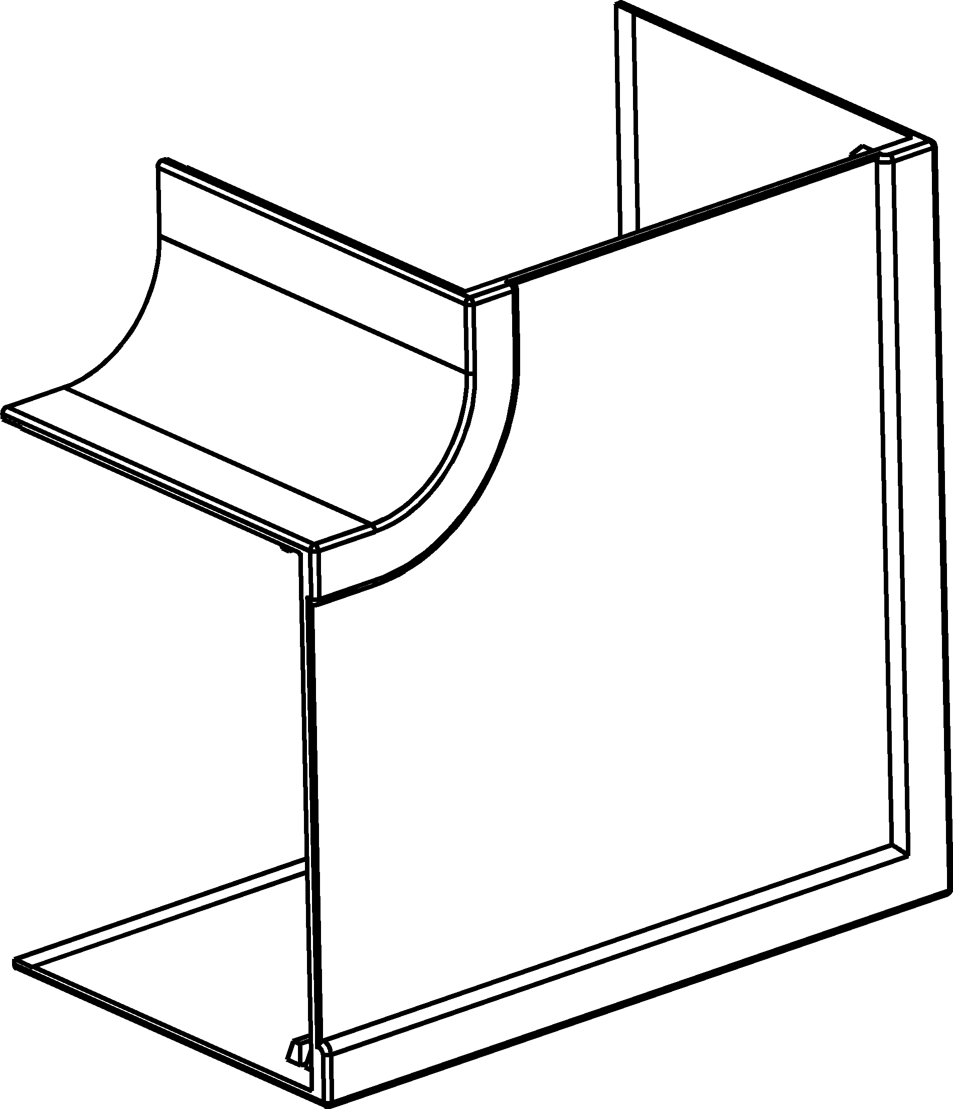 CANALPLAST - GIUNTO 'L'120X40 BIA 9010