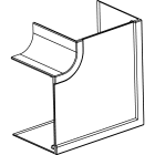 CANALPLAST - GIUNTO 'L'120X80 BI 9010