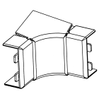 CANALPLAST - ANG.INT.VAR.25X16 BIA 9010