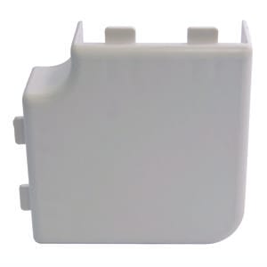 CANALPLAST - ANGOL.PIAN.25X16 BIA 9010