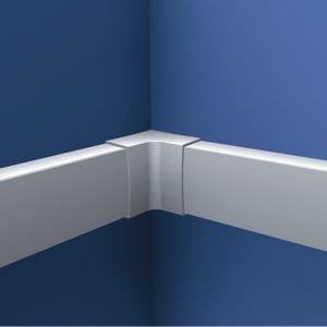 CANALPLAST - ANGOLO INTERNO FISSO 20X17 B.9010