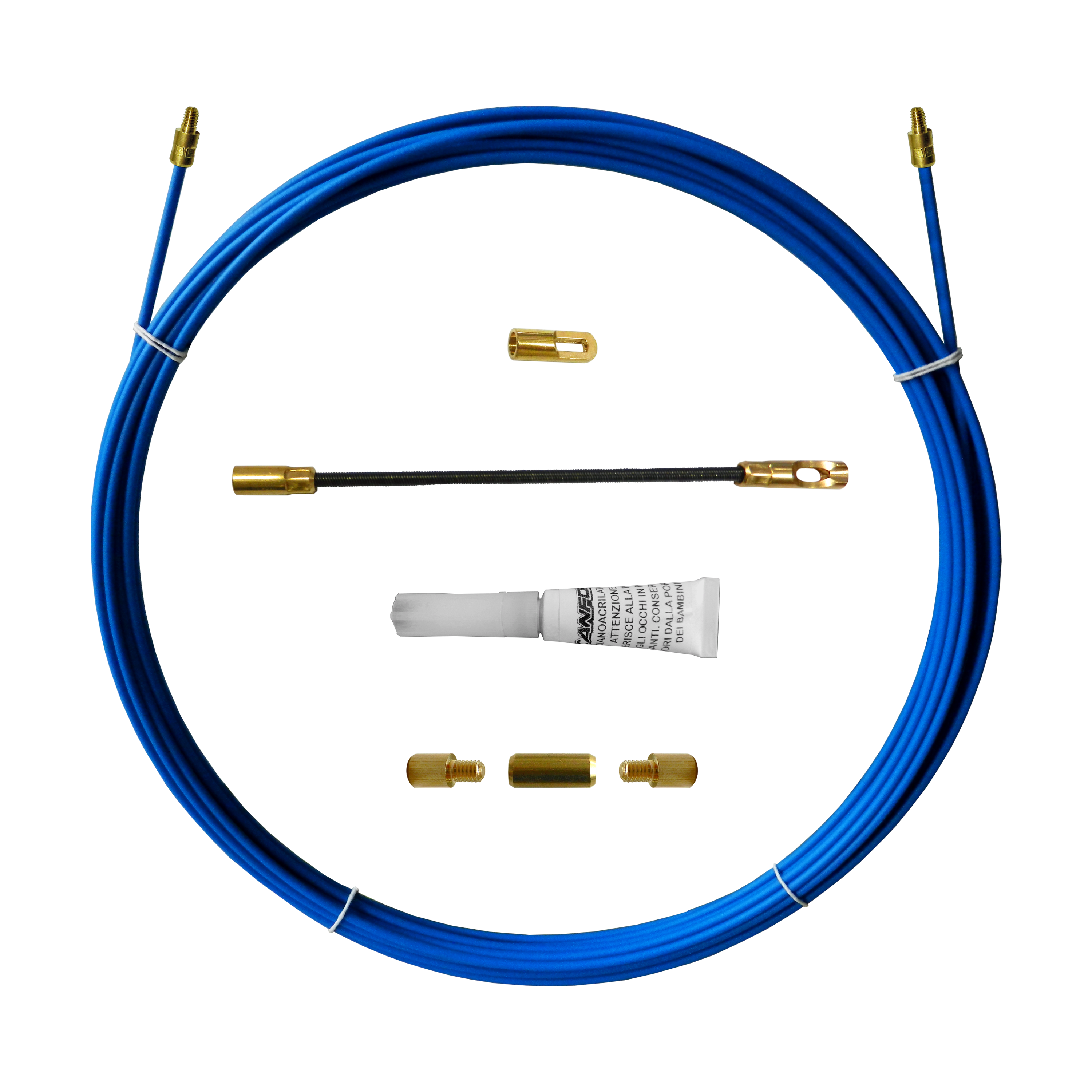 CANFOR UTENSILI - Sonda fibra di vetro ø 3 mm 10 m.