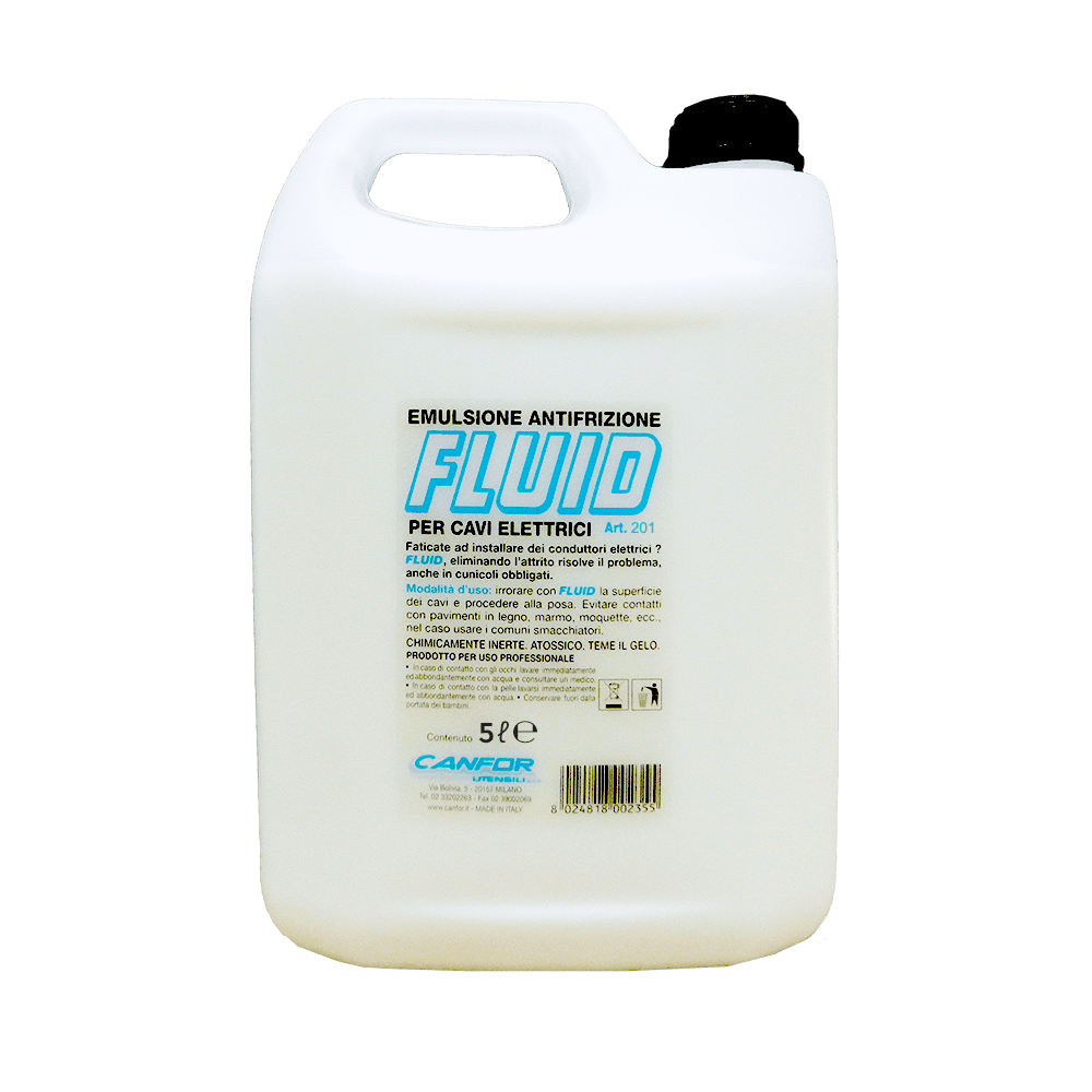 CANFOR UTENSILI - Fustino di fluid da 5 litri.