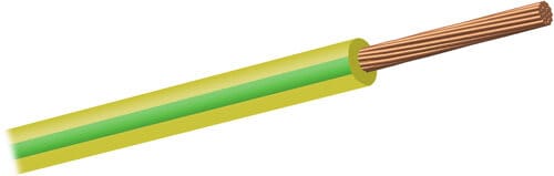 CAVI FORN. GENERICO - Cavo giallo/verde FS17 1 x 35 mm² in bobina 450/750V 35MMQ.