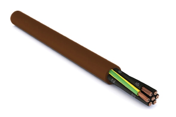 CAVI FORN. GENERICO - Cavo FS18OR18 300/500V 7 G 2,5 mm² CL.CCA in bobina.