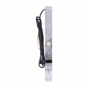 CDVI - Pistone elettromagnetico in acciaio inox fail safe 500kg ref f0535000016, 24/48vdc elettrop. antipanico+reed di st