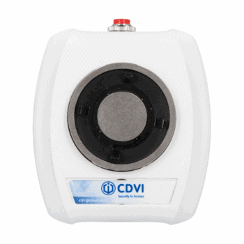 CDVI - Ferma porta elettromagnetico da parete 50kg 24V HRV VIRA5024