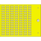 CEMBRE - TARGHETTA MG-TPMF GIALLA 4X10MM X TUBETTI