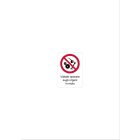 CEMBRE - ETICH.DIVIETO PST-PSW DIM.105X74 MM.+TESTO