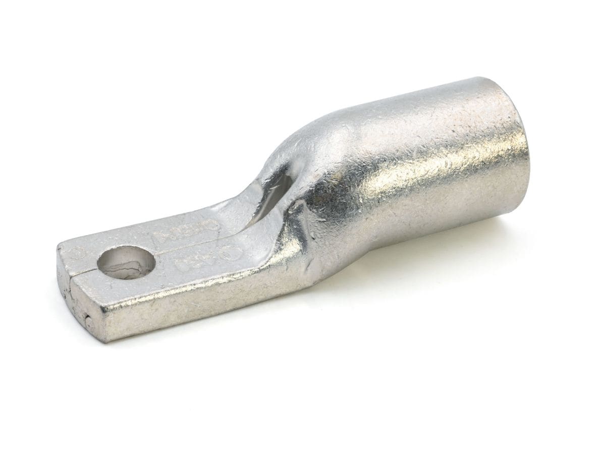 CEMBRE - Capocorda ad occhiello per conduttori in rame, sezione 25mmq vite 10mm B=14mm.