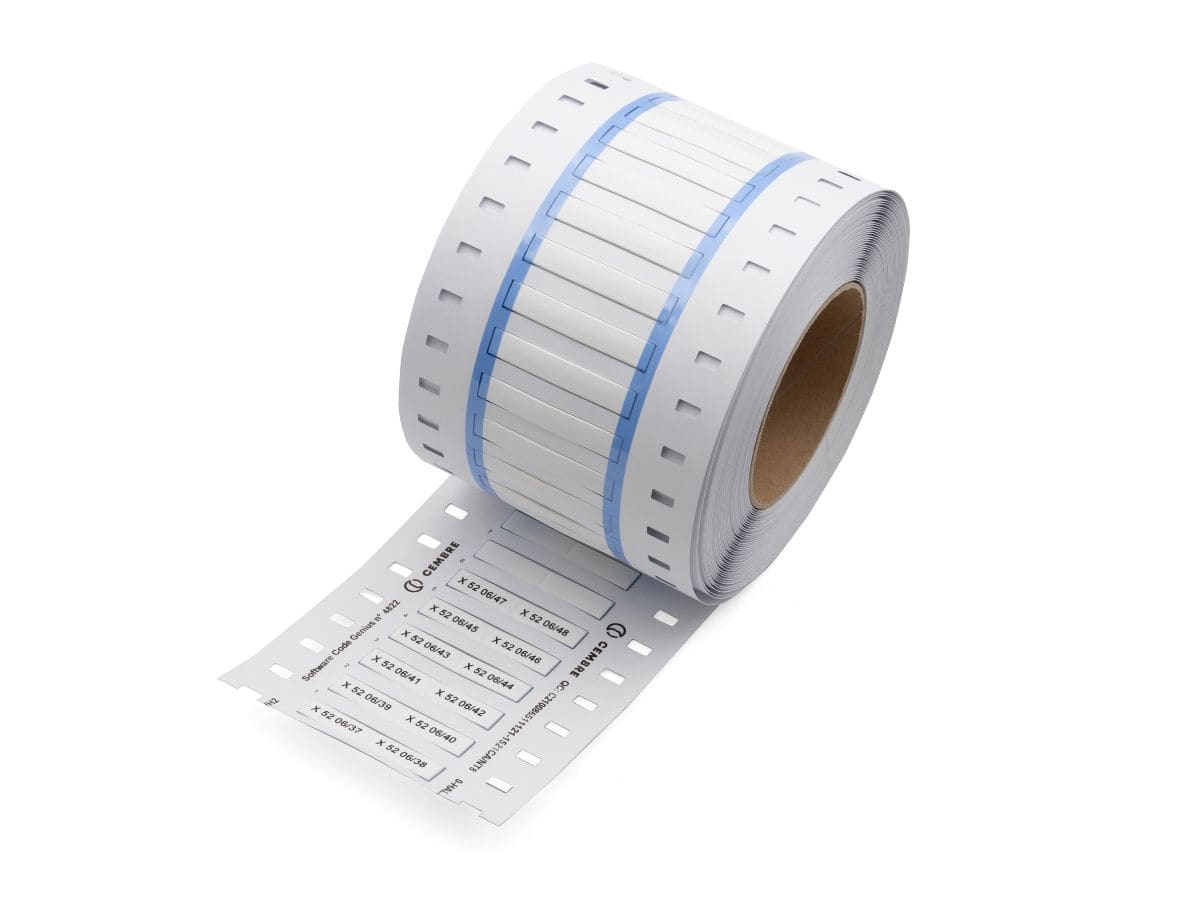 CEMBRE - TERMO-ROLL 3:1 HG 6,4 L=25 GIALLO 2 LAT