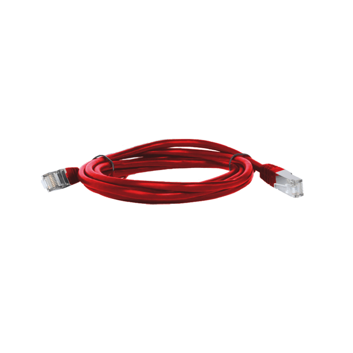 COMELIT - Cavo ethernet RJ45 4 poli sistema ViP, lunghezza 2 metri per collegamento switch 1440 a PC