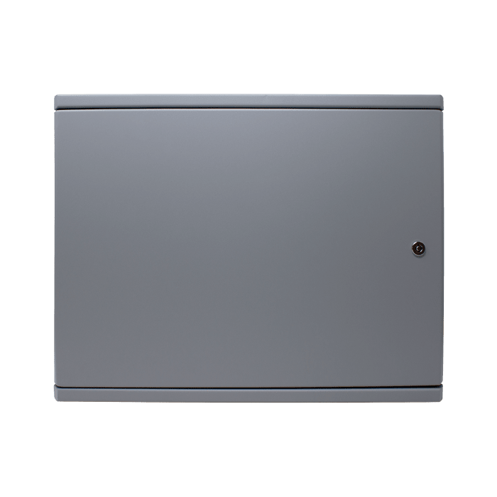 COMELIT - Serie LogiFire - Alimentatore supplementare 5A per centrale 41CPE118 e 41CPE104, batterie 2x12V 17-22Ah, monitoraggio centrale, IP30, EN54-4/13
