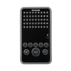 COMELIT - Citofono vivavoce full-duplex con boucle magnetique, sistema ViP, chiamata elettronica, privacy, 7 pulsanti configurabili, finitura nera