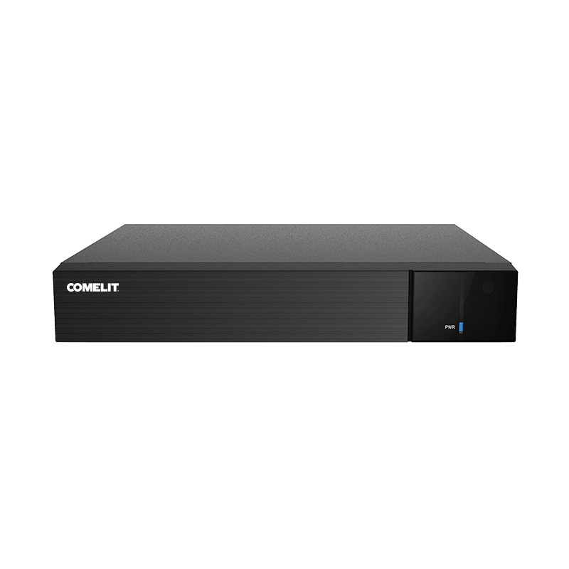 COMELIT - Serie Next - XVR 16 ingressi ibrido 5MP, funzioni video analisi DVA, alimentatore incluso, HDD 2TB