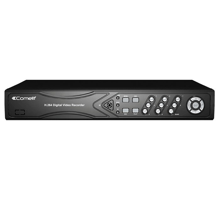 COMELIT - Videoregistratore digitale 5-Hybrid 8 ingressi 5MP, HDD 2TB