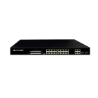 COMELIT - Serie Advance - Switch PoE 16 porte + 4 combo + 2 slot SFP, gigabit, compatibile sistema ViP