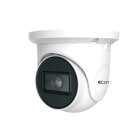 COMELIT - Serie Advance - Telecamera IP turret 4MP, varifocale 2.8-12mm, LED IR 50m, microfono, slot SD, alluminio IP67, 12V e PoE, funzione video analisi