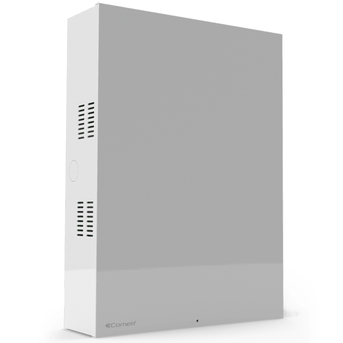 COMELIT - Serie Vedo - Centrale 8 zone esp. 34, box metallico, alim. 2.5A, 68 zone double, 8 aree, EN50131 grado 2
