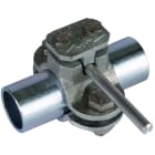 DEHN - Collare per tubo diametro 27mm con morsetto.