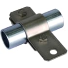 DEHN - Collare per tubo in acciaio inossidabile con foro di collegamento di 11mm e diametro esterno di 48mm.