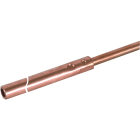 DEHN - Asta di captazione tubolare D 16/10mm L 1500mm in rame.